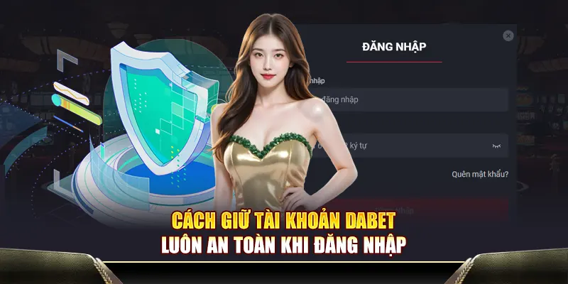 Cách giữ tài khoản Dabet luôn an toàn khi đăng nhập